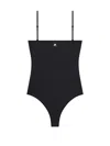 Courrèges Heritage One-piece Swimsuit In Black