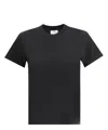Courrèges T-shirt With Logo In Black