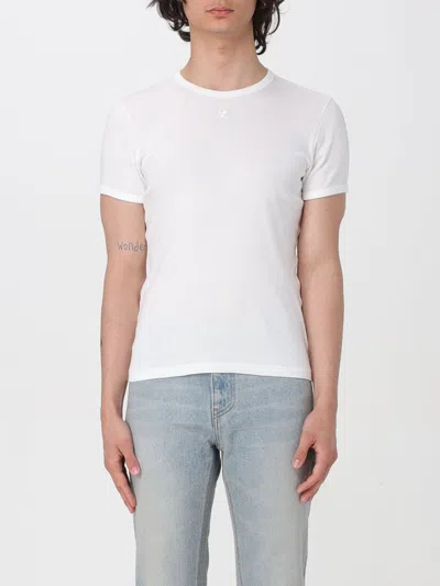 Courrèges T-shirt  Men Color White