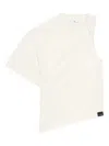 Courrèges Twist Asymmetrical T-shirt Clothing In White
