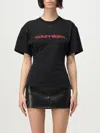 Courrèges Courreges Women Courreges Belted Printed Stone T-shirt In Black
