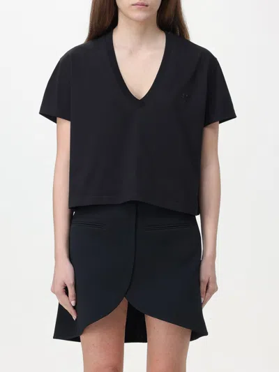 Courrèges T-shirt  Woman Color Black
