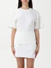 Courrèges T-shirt  Woman Color White