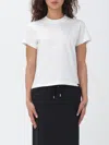 Courrèges T-shirt  Woman Color White In White