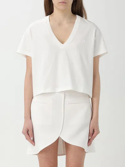 Courrèges T-shirt  Woman Color White
