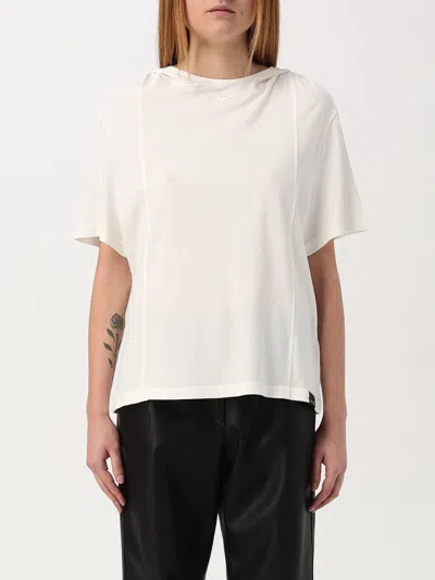 Courrèges T-shirt  Woman Color White In Weiss