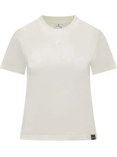 Courrèges Courreges T-shirt In Heritage White