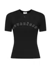 Courrèges Crew Neck Fitted Silhouette Short Sleeves