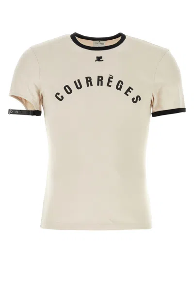 Courrèges T-shirt-m Nd Courreges Male In Neutral