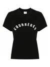 Courrèges Courreges Ac. T Shirt In Black