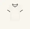 Courrèges Courreges Women Cotton T-shirt With Contrasting Profiles In White