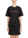 Courrèges Courreges Women Courreges Belted Printed Stone T-shirt