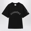 Courrèges T-shirt With Logo In Black
