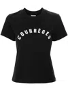 Courrèges Courreges Ac. T Shirt In Black