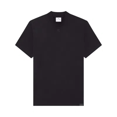 Courrèges T-shirt With Logo In Black