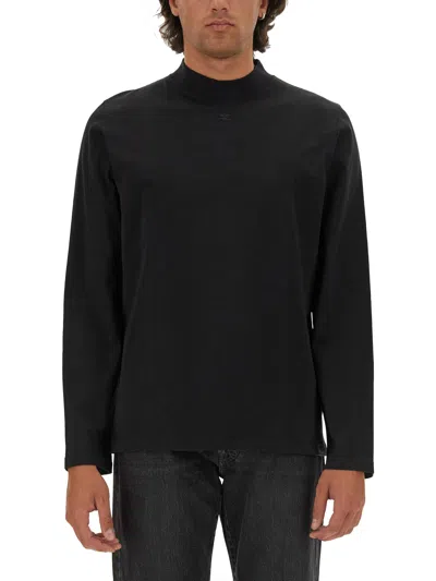 COURRÈGES T-SHIRT WITH LOGO