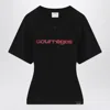 Courrèges Flared Sleeves Fitted Printed T-shirt