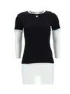 Courrèges T-shirts In Black