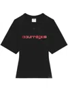 Courrèges Flared Sleeves Fitted Printed T-shirt