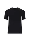 Courrèges T-shirts And Polos In Black