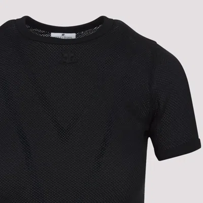 Courrèges Tshirt In Black