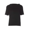 Courrèges T-shirt In Black