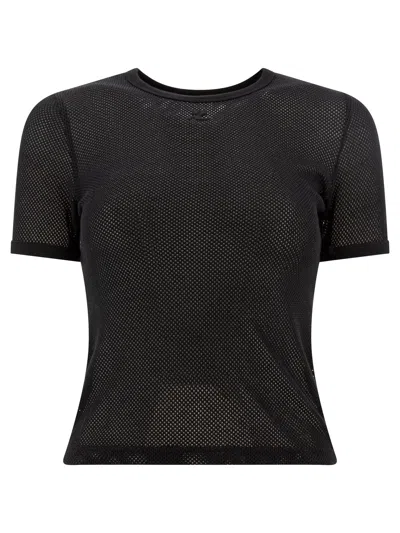 Courrèges T-shirts In Black