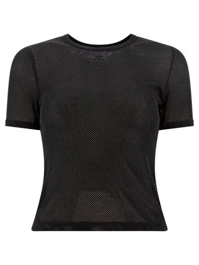 Courrèges T-shirts In Black