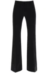 COURRÈGES TAILORED BOOTCUT PANTS IN TECHNICAL JERSEY