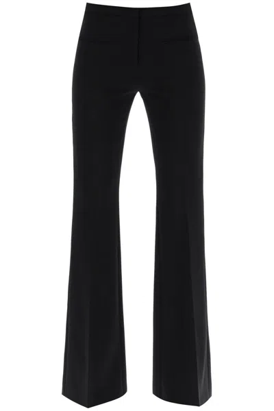 COURRÈGES TAILORED BOOTCUT PANTS IN TECHNICAL JERSEY