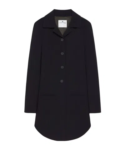 COURRÈGES TAILORED BUTTON-FRONT COAT