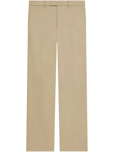 Courrèges Tailored Trousers In Neutrals