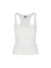 Courrèges Courregès Tank Top Twist 90's Rib In White