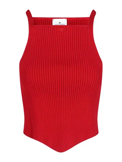 COURRÈGES TOP - ROJO