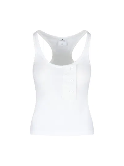 COURRÈGES TANK TOP OBLIQUE 90S