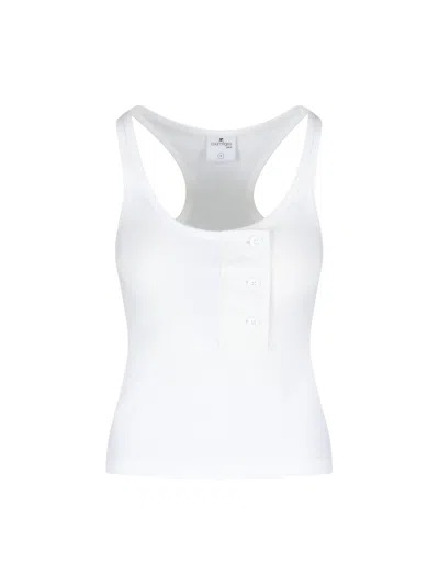 COURRÈGES TANK TOP "OBLIQUE 90'S"