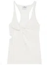 Courrèges Courregès Tank Top Twist 90's Rib