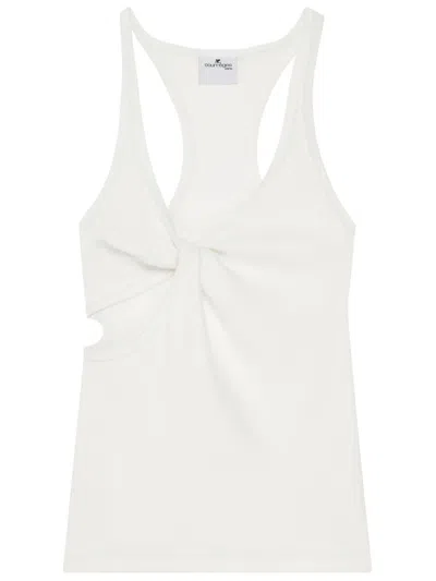 COURRÈGES COURREGÈS TANK TOP TWIST 90'S RIB