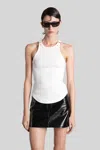 Courrèges Tank Top In White