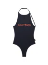 Courrèges Sunset Tech Jersey Open Back Bodysuit