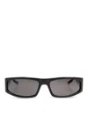 Courrèges Black Tech Sunglasses In Negro