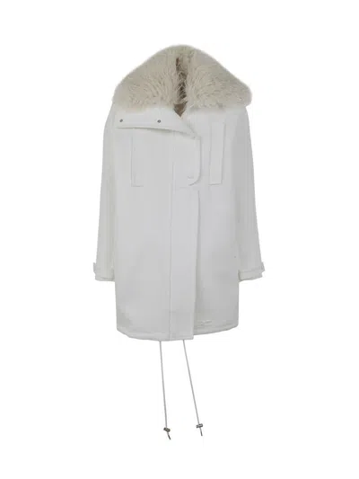 COURRÈGES COURRÈGES TECH TWILL PARKA COAT
