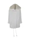 Courrèges Courreges Women Tech Twill Parka Coat In White