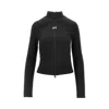 Courrèges Courreges Interlock Jersey Track Jacket For Athletic In Black