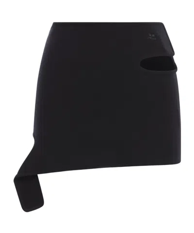 COURRÈGES COURRÈGES LOOP KNIT MINI SKIRT