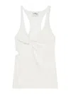 Courrèges Top - Blanco In White