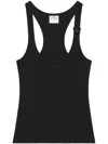 Courrèges Courreges "top Holistic With Buckle Detail In Blue