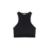 Courrèges Courregès Scuba Tech Jersey Bra In Black