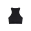 Courrèges Scuba Tech Jersey Bra In Black