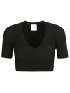 Courrèges Crop Top In Cotton